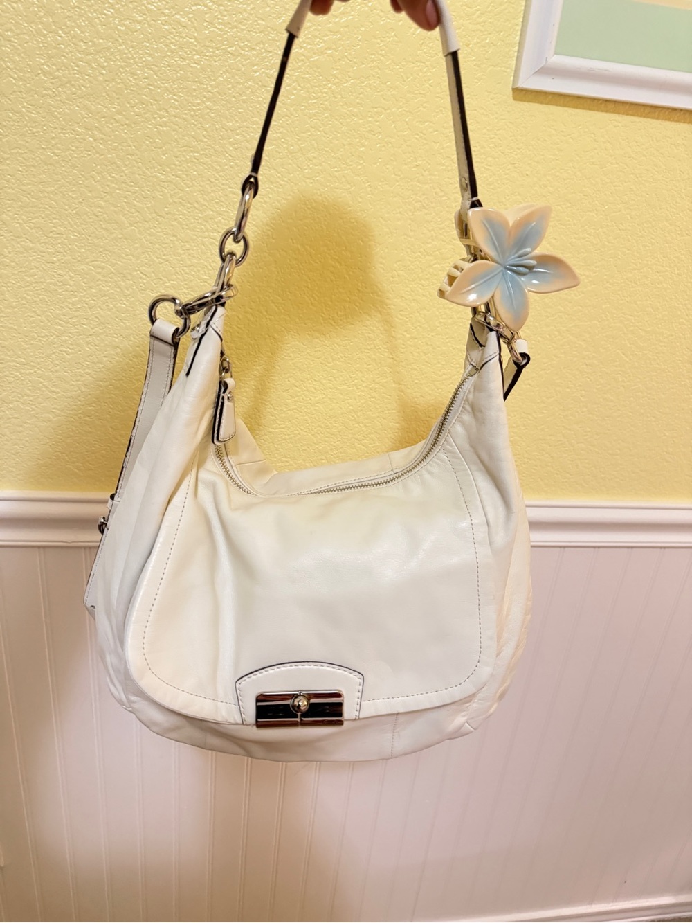 Coach Leather Shoulder Bag